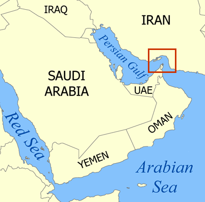 Hormuz Map